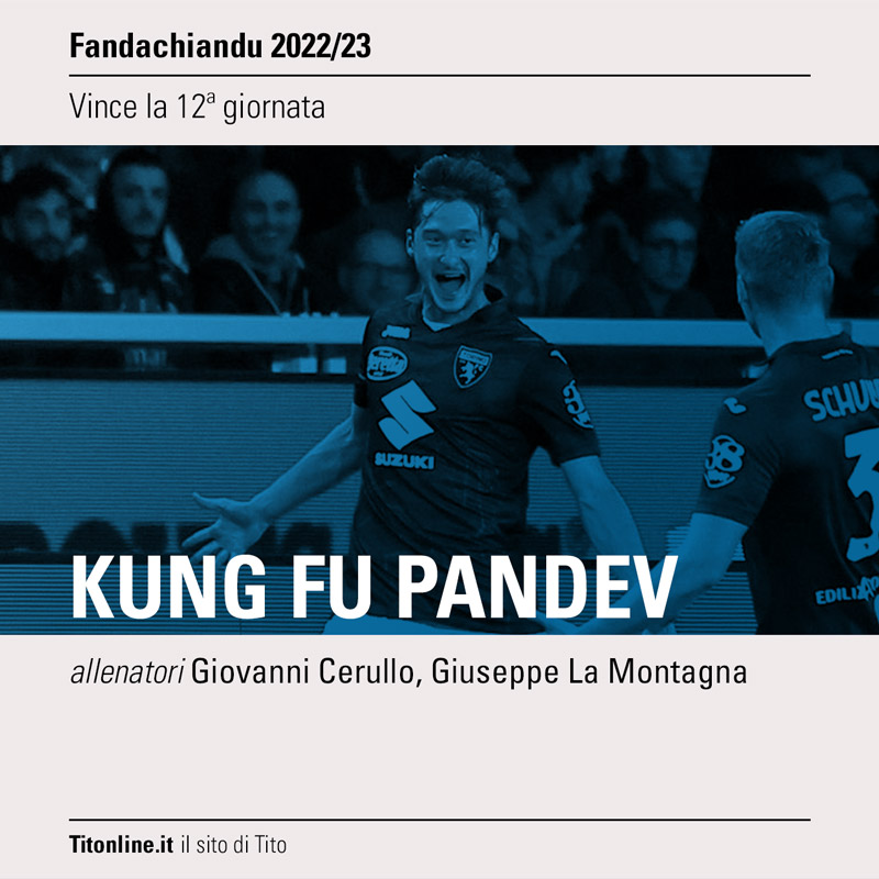 fandachiandu 2023 giornata 12 kung fu pandev