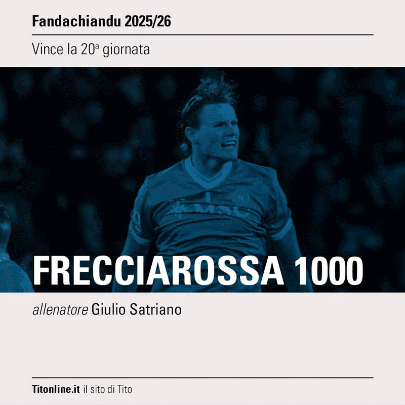 fandachiandu 2026 giornata 20 vincono kobe 9 di carmine cuccaro e frecciarossa 1000 di giulio satriano