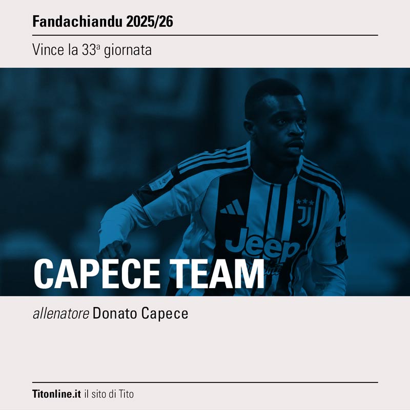 fanda2026 32a giornata vince capece team di donato capece
